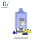 FUMOT Blue razz lemonade RandM Tornado 12000 Züge Vape Digital Box
