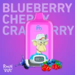 FUMOT Blueberry Cherry Cranberry RandM Tornado 12000 Disposable Vape kaufen deutschland preis