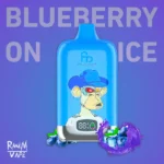 FUMOT Blueberry on ice fumot RandM Tornado 12000 Disposable Vapes gefährlich