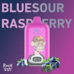 FUMOT Bluesour raspberry RandM Tornado 12000 Disposable Züge Vape DIGITAL BOX