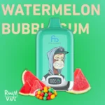 FUMOT Watermelon bubblegum RandM Tornado 12000 Digital Box Disposable Vapes