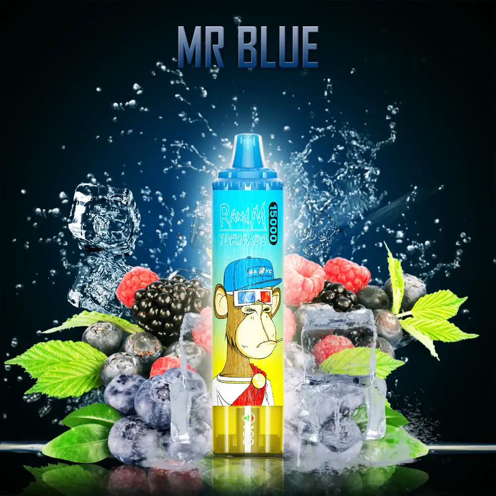 randm_tornado_15000_mr_blue_1800x1800 FUMOT Randm Tornado 15000 Vape Mr. Blue - Image 1